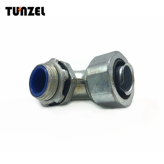 QUINCUNX CAP ANGLE TYPE LIQUID TIGHT CONNECTOR